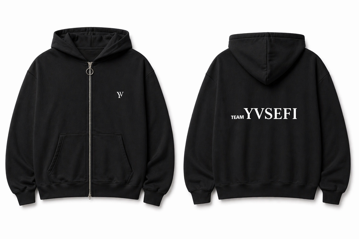YVSEFI ZIP HOODIE